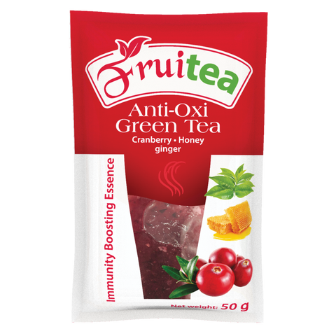 FruiTea Anti-Oxi Green Tea Żurawina (12 sztuk)