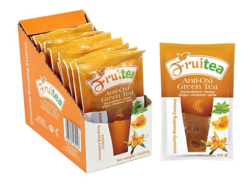 FruiTea Anti-Oxi Green Tea Rokitnik (12 sztuk)