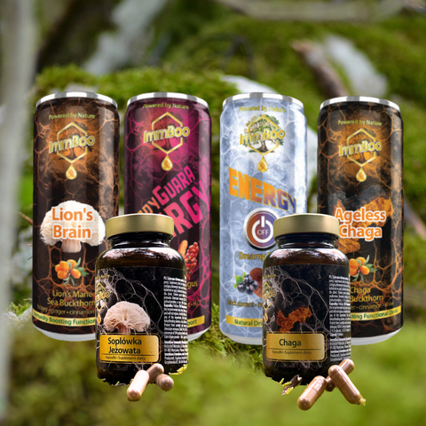 Co na odporność z grzybami medycznymi, które mogą wspomagać ochronę organizmu – kolekcja ImmBoo.