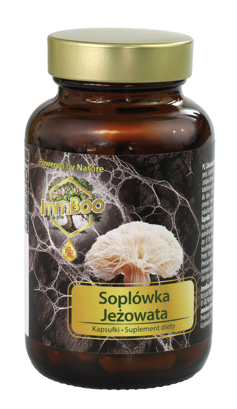 ImmBoo Soplówka Jeżowata (Lion’s Mane) 60 kapsułek