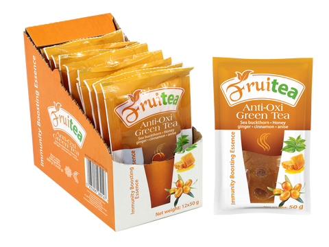 FruiTea Anti-Oxi Green Tea Rokitnik (12 sztuk)