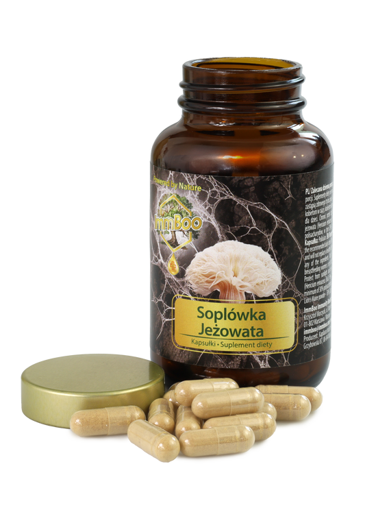 ImmBoo Soplówka Jeżowata (Lion’s Mane) 60 kapsułek